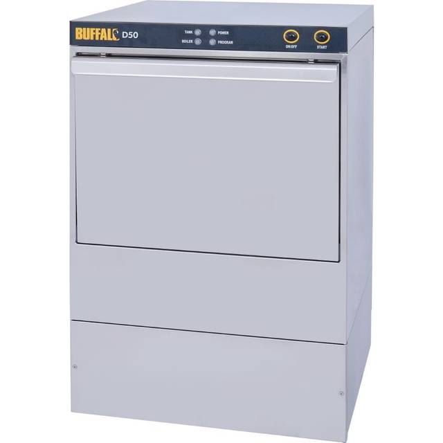 Buffalo 500mm Commercial Dishwasher with Drain Pump D50