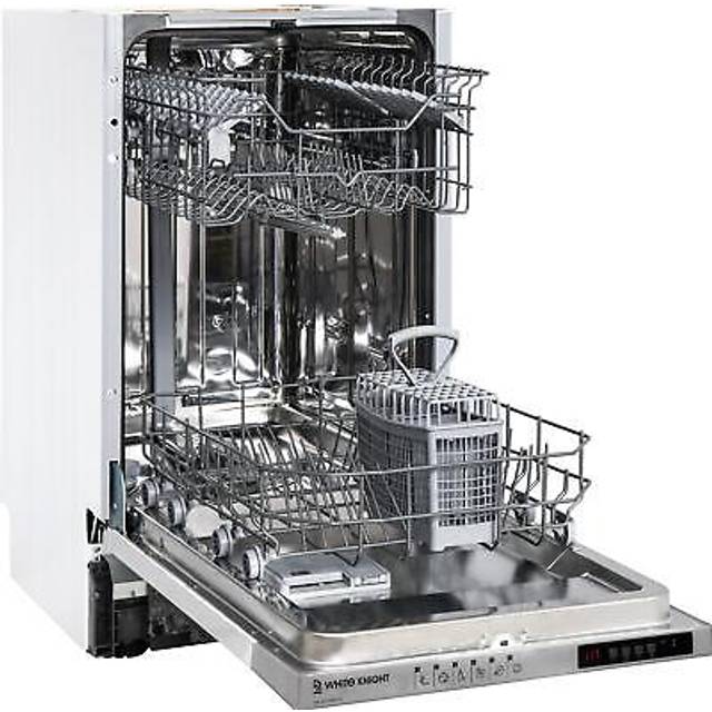 White Knight AT45BIDW  White 45Cm Integrated Dishwasher - E rated