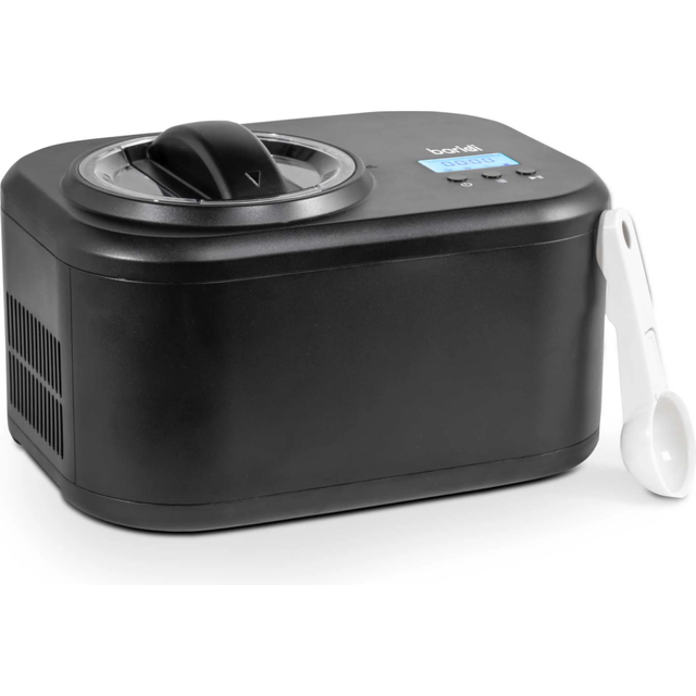 Automatic Churning Ice Cream Machine 1L - Black
