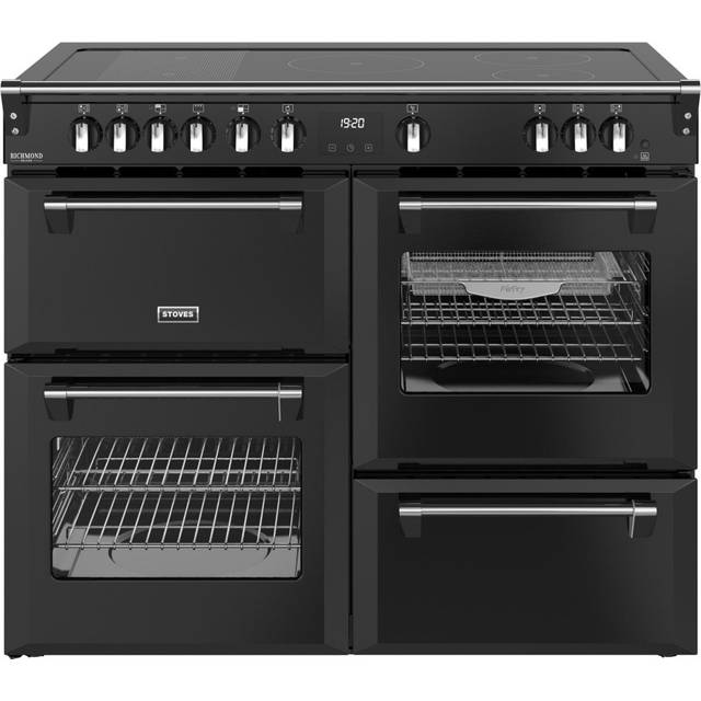 Stoves 444411878 Richmond 110cm Deluxe Induction Range Cooker - Black