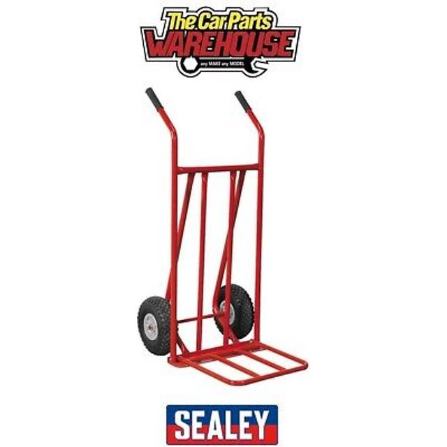 Sealey CST800 Sack Truck with Pneumatic Tyres Folding 150kg Capacity