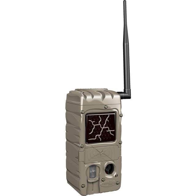 Cuddeback CuddeLink Power House Black Flash 20MP Trail Camera in Khaki/Tan