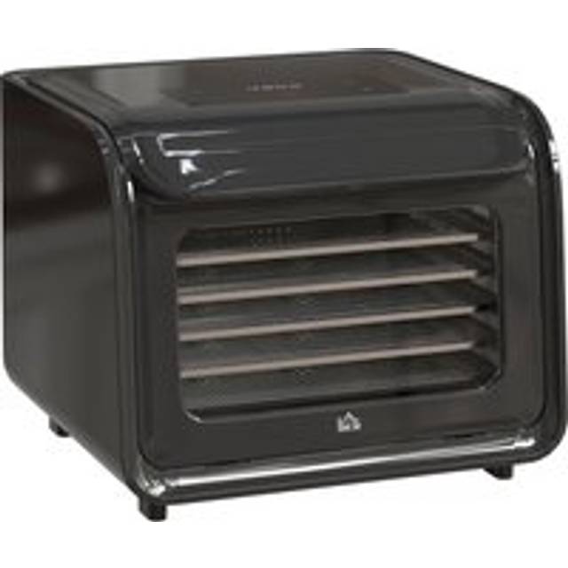 HOMCOM 35-70°C Six-Tray Food Dehydrator - Black