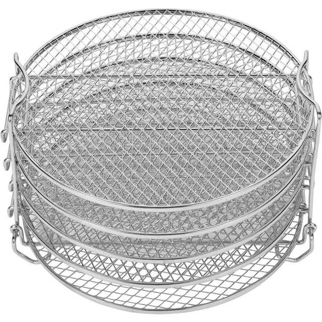 Dehydrator Rack For Ninja Foodi 6.5 8 Qt. Stainless Steel 5 Layers