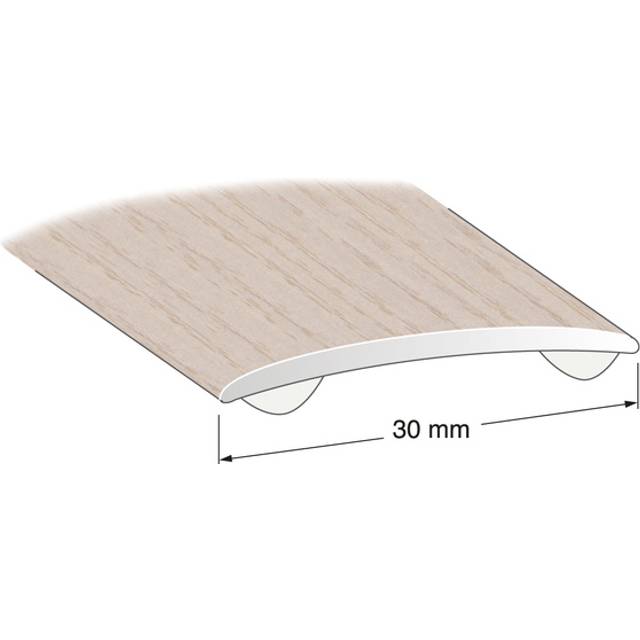 Skarvlist Fix Vitkalkad Ek 5X30X1000Mm
