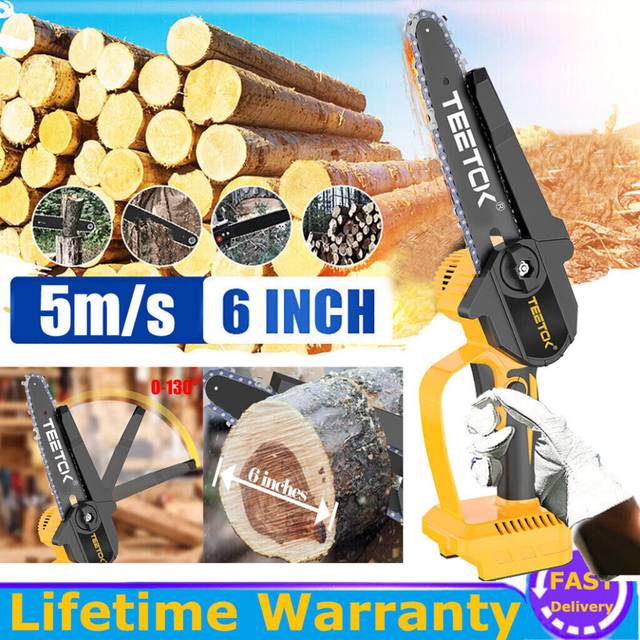 Dewalt battery cordless mini chainsaw , brushless 6-inch trimming chainsaw, used for trimming trees