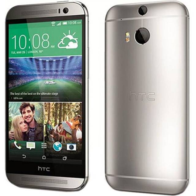 (grey, Simple Set) Refurbished HTC Original Unlocked HTC M8 5.0&quot; 2GB RAM 32GB ROM 4G Mobile Phone