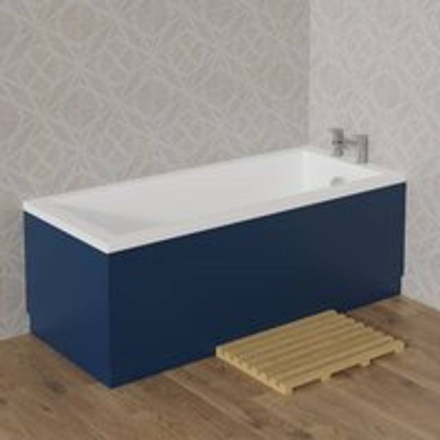 Aquariss - Bath Panel 18mm mdf Painted Matte Blue 1700mm Front Side Panel