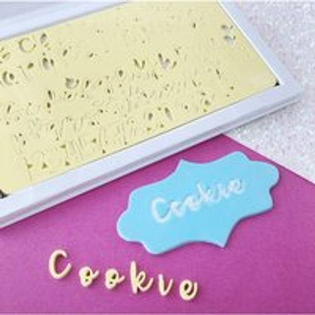 Cookie Edition Icing Embossing Set