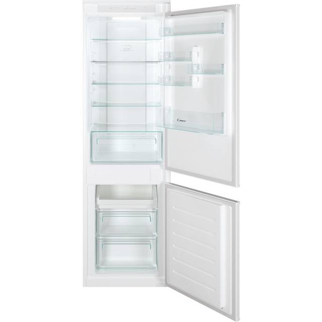 CANDY CBT3518EWK Integrated Smart 70/30 Fridge Freezer - Sliding Hinge, White