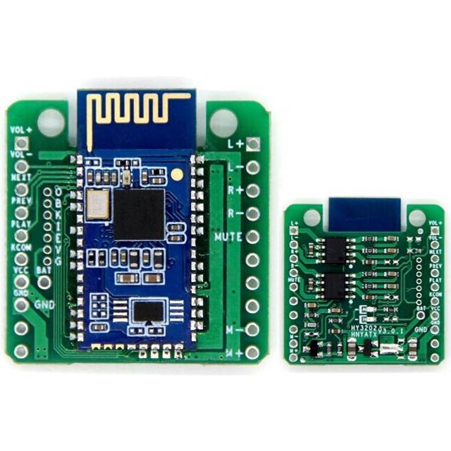Bluetooth 5.0 Audio Receiving Power Amplifier Module AAC/APTX Lossless Dual 3W/5W Speakers