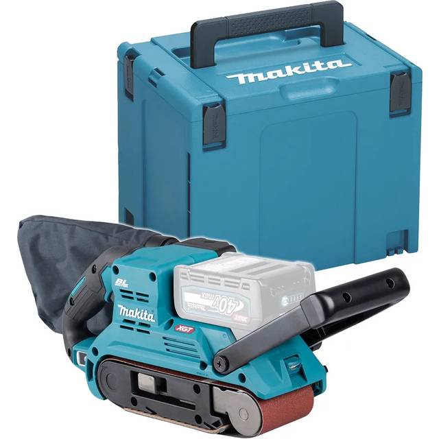 Makita - BS001GZ01 40Vmax xgt Brushless 76x533mm Belt Sander Body Only With Makpac Type 4 Case