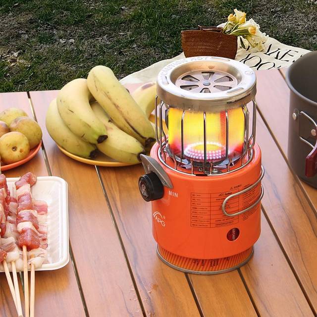 Outdoor Multifunctional Camping Furnace Mini 2 In 1 Stoves Portable Picnic Barbecue Stoves High multicolour