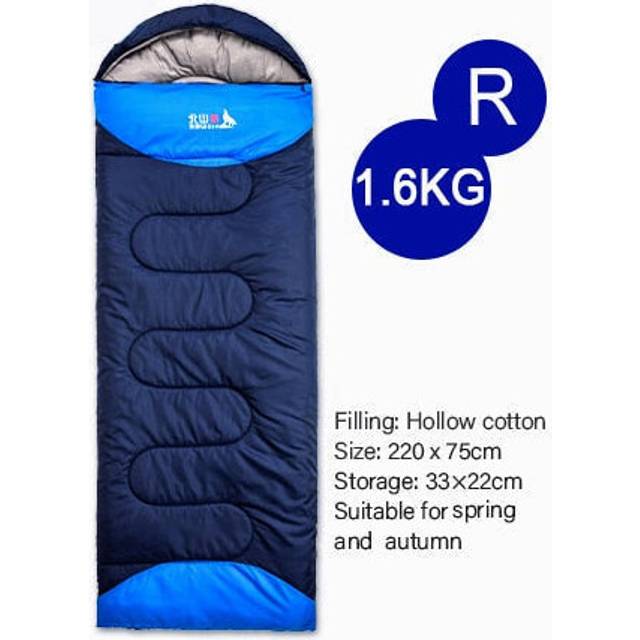 (Standard 1.6KGRightN) Camping Sleeping Bag Ultralight Waterproof 4 Season Warm Envelope Backpacking Sleeping Bags for Outdoor Traveling Hiking