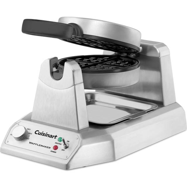 cuisinart waffle maker silver