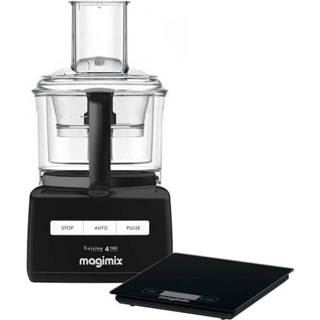 Magimix 4160 Plus Black Food Processor with FREE GIFT