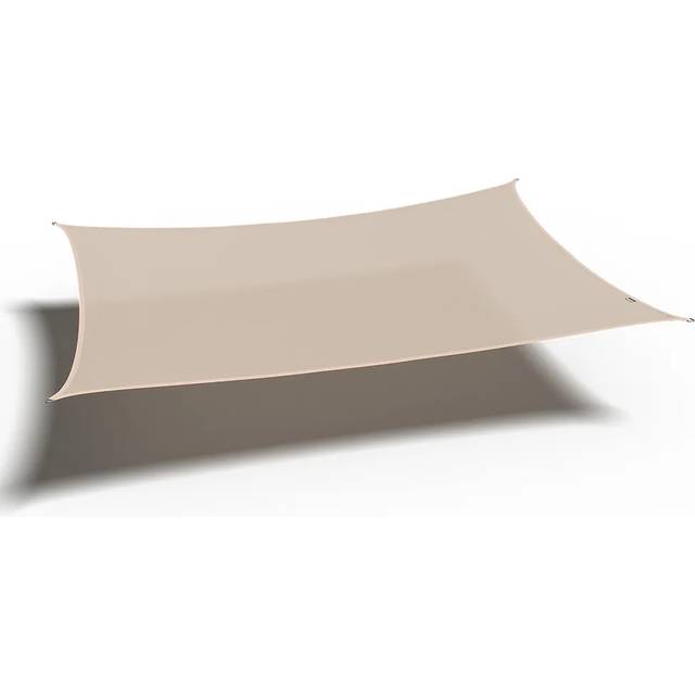 Platinum Sun & Shade Coolfit solskyddssegel Ecru white 5 x 3 m