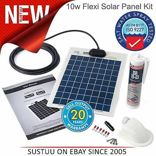 PV Logic 10wp Roof / Deck Top Kit