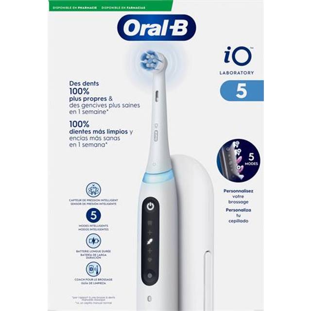 ORAL-B iO Laboratory 5 Eltandborste White, 1 st