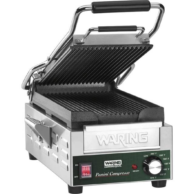 Waring Commercial Slimline Compresso Panini Grill WPG200K