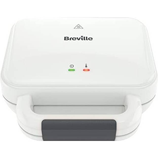 Deep Fill Toastie Maker | 2 Slice Sandwich Toaster | Non-Stick Plates | Cooks a Toastie in 5 Minutes | White [VST091]