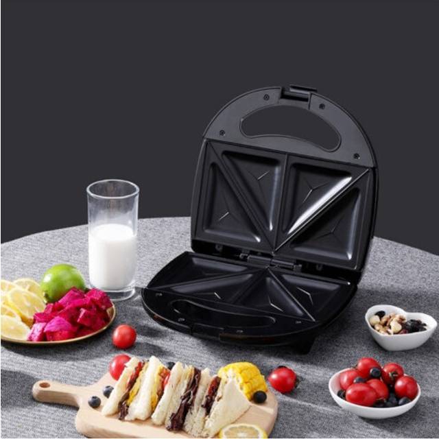 Toastie Maker 2 Slice Sandwich Toaster Non-Stick Machine Easy Clean 750W New UK