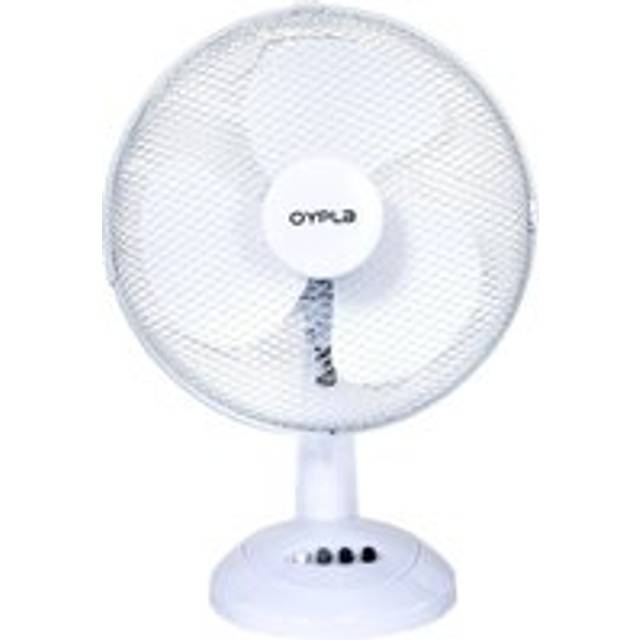 Oypla - Electrical 12' 3 Speed Oscillating Electric Desk Home Office Fan