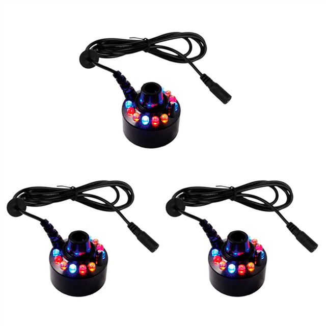 3X Mist Maker, Indoor Mist Maker, Atomizer Air Humidifier Pond Fog Machine for Halloween, Christmas