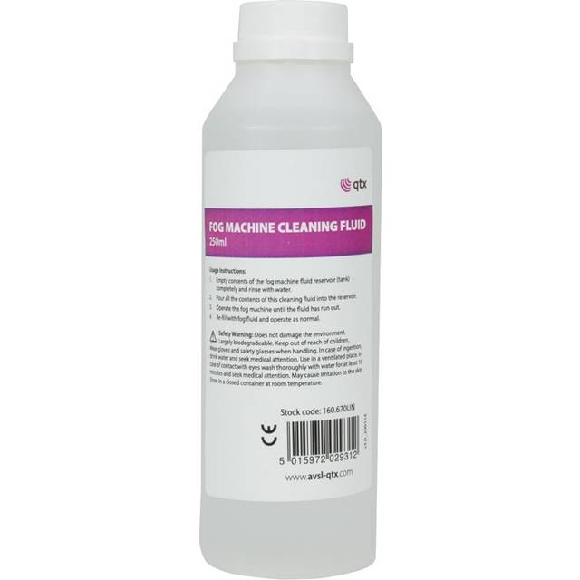 QTX 250ml Fog Machine Cleaning Fluid