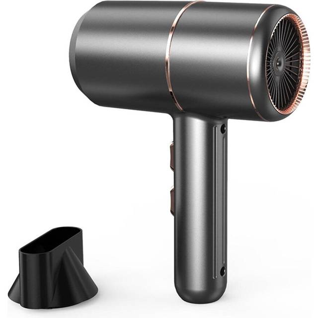 (Grey, EU Plug) 2000W Professional 6 Gear Adjustable Hair Dryer 57 Constant Temperature Blower Beauty Best Travel Salon