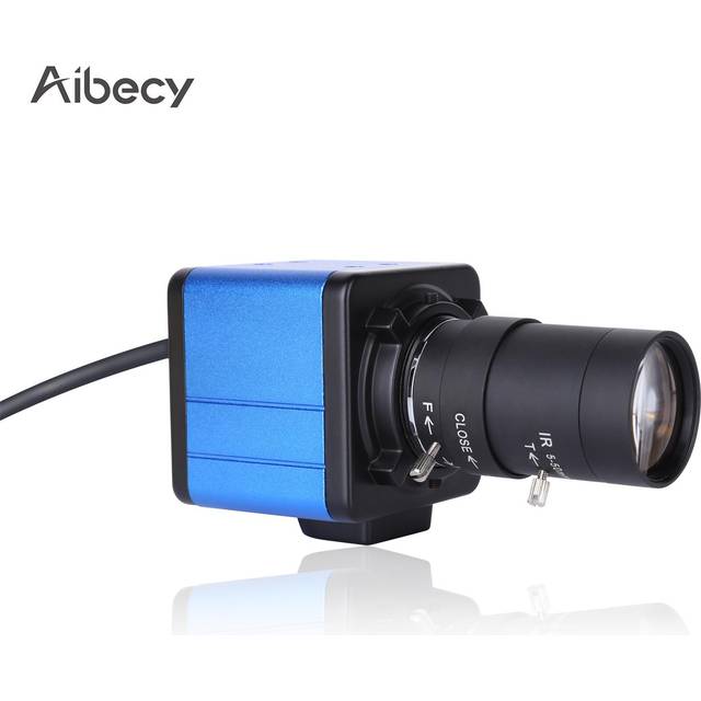 Aibecy 1080P HD Camera Computer Camera Webcam 2 Megapixels 10X Optical Zoom 80 Degree Wide Angle Without Holder blue