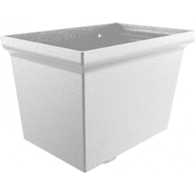 Cast Aluminium Round Centurian Small Hopper - 63mm PPC Finish