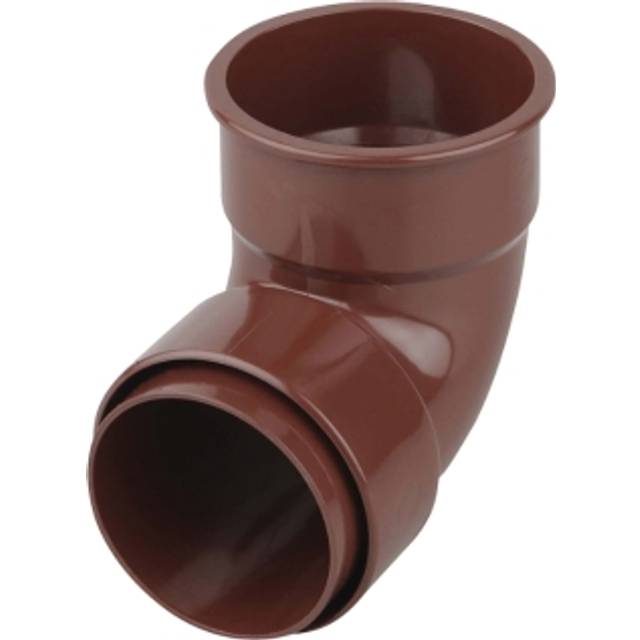 Osma RoundLine 0T161 Pipe Bend 87.5° 68mm Brown