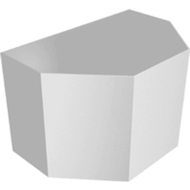 Aluminium Round Swaged Apollo Hopper - 76mm PPC Finish