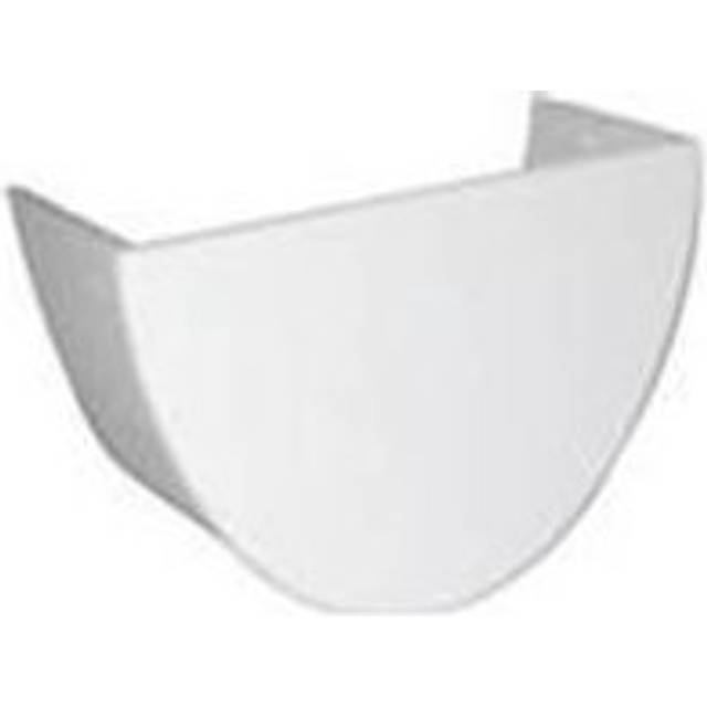 FloPlast Industrial/ Xtraflo Gutter Internal Stopend - 170mm White