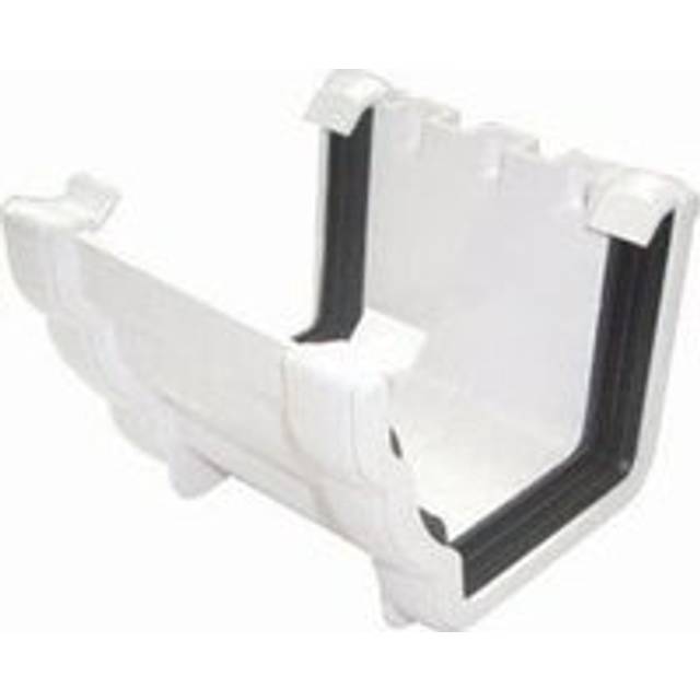 FloPlast Ogee Gutter Union Bracket - 110mm x 80mm White