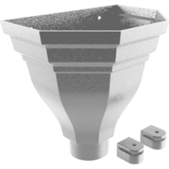 Cast Aluminium Round Merus Large Hopper - 76mm PPC Finish