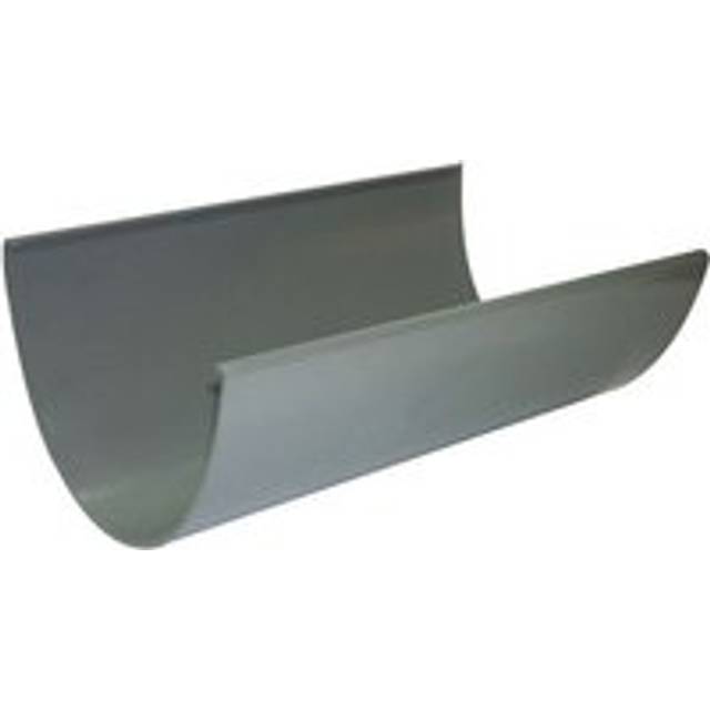 FloPlast Industrial/ Xtraflo Gutter - 170mm x 4mtr Grey