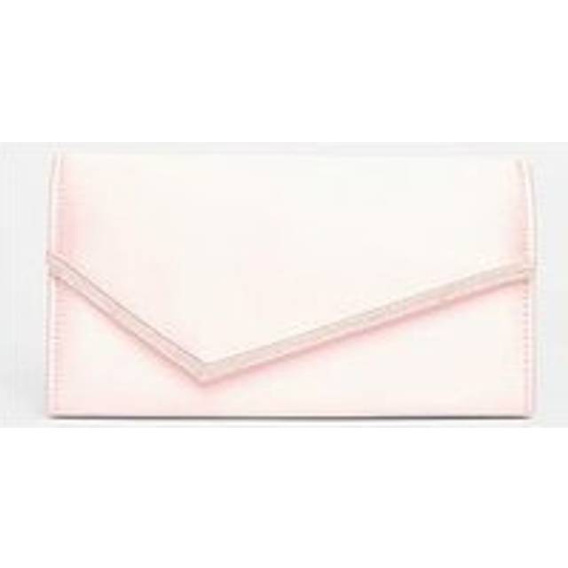 Womens Pink Diamante Clutch - One Size