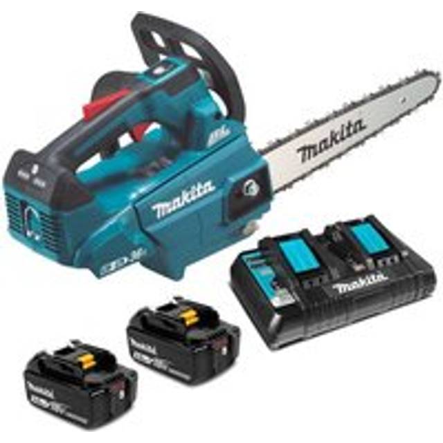 DUC256 Twin 18v / 36v lxt Cordless Lithium Ion Chainsaw 250mm 2x5.0ah - Makita