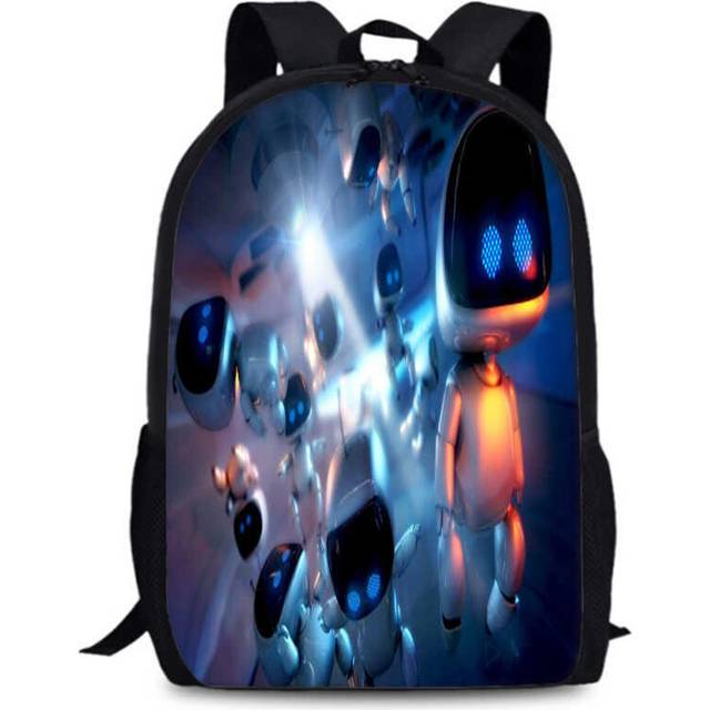 (8) Astro 15 Bot Inch Versatile Backpack With Trendy Print And Comfortable Straps