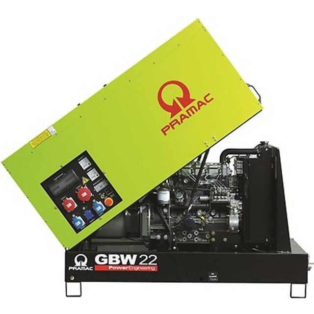 Pramac Elverk GBW22P/FNE L ACP LTS, PHS, inbyggt/ljudisolerat, 3-fas, diesel -