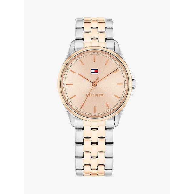 Tommy Hilfiger Ladies Jade Two-Tone Watch 1782772 - Rose Gold