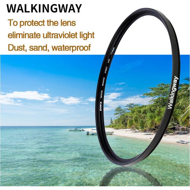 (UV Filter, 55mm) Kaleidoscope Prism Filter SLR Camera Lens Accessories Photography Camera