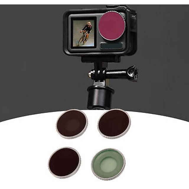 4x Nd Filters Set For Osmo Action 4 Nd8 Nd16 Nd32 Cpl Polarizer Multi Coate