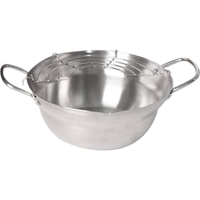 Stainless Steel Fryer, Mini Fryer with Drain