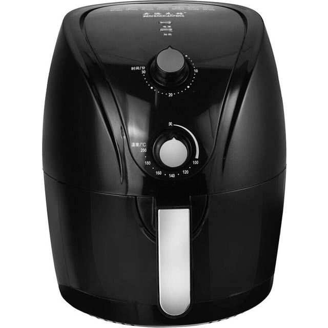 (CN Plug) 1400W Digital Deep Air Fryer Customized Preset Pause Timer Oil-less Healthy