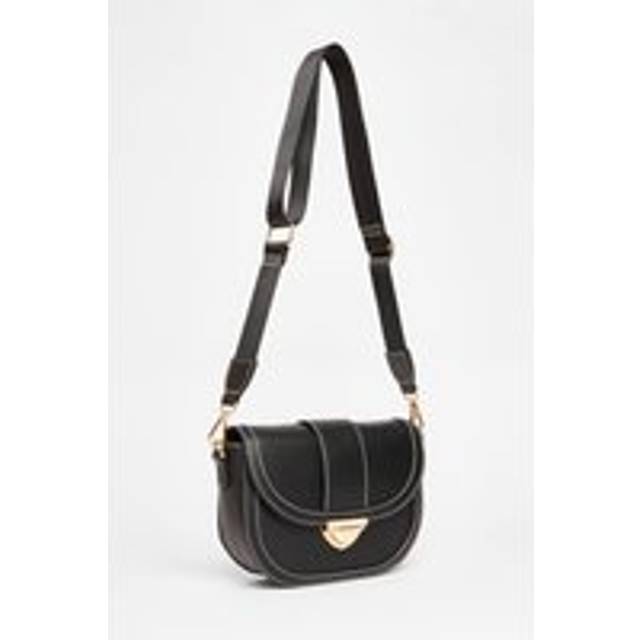 Womens Black Cross Body Bag - One Size