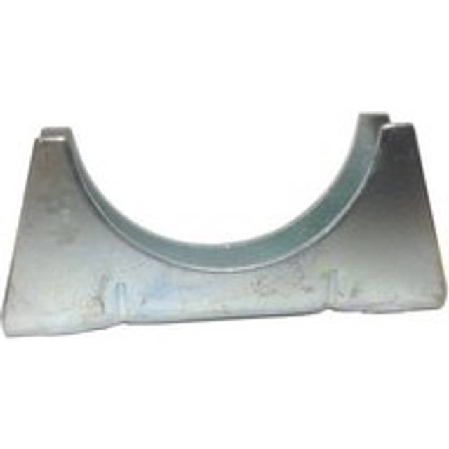 Universal Exhaust pipe cradle 42 mm pipe - Zinc Plated Mild Steel
