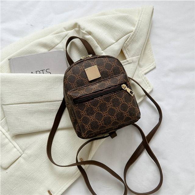 (Coffee) Casual Stylish Korean Travel Backpack For Women Perfect For Summer 2023 Essentials